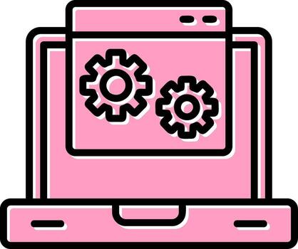 icono de vector de desarrollo