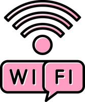 icono de wifi vector