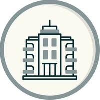 icono de vector de edificio