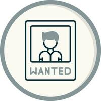 Wanted Vector Icon