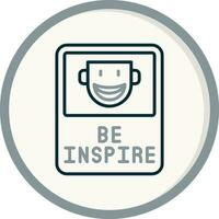 Be Inspired Vector Icon