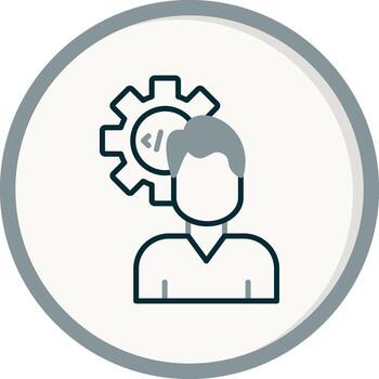 icono de vector de desarrollador