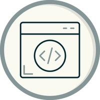 Web Programming Vector Icon