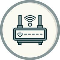 Router Vector Icon