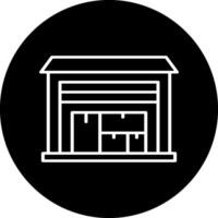 Warehouse Vector Icon