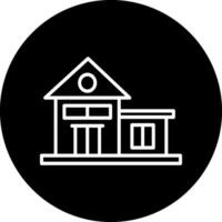 Bungalow Vector Icon