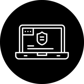 icono de vector de navegador web