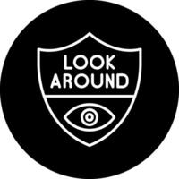 Look Around Vector Icon