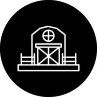 cowshed Vector Icon