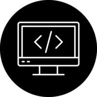 Web Coding Vector Icon