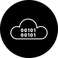 Cloud Coding Vector Icon