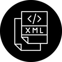Xml File Vector Icon