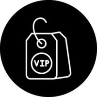 VIP oferta vector icono