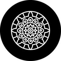 icono de vector de mandala