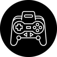 icono de vector de controlador de juego