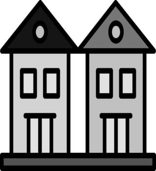 dúplex vector icono