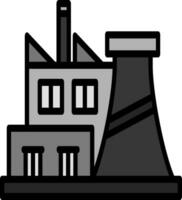 Factory Plant Vector Icon