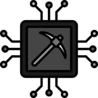 Gpu Mining Vector Icon