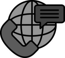 Global Communication Vector Icon