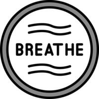 Breathe Vector Icon