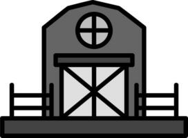 cowshed Vector Icon