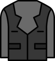 icono de vector de traje