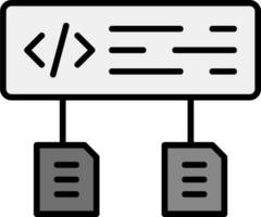 Data Flow Vector Icon