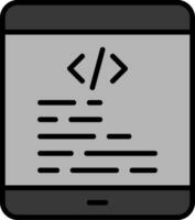 icono de vector de tableta