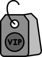 VIP oferta vector icono