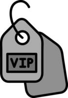 VIP oferta vector icono