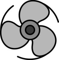 Engine Propeller Vector Icon