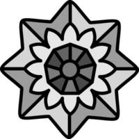 icono de vector de mandala