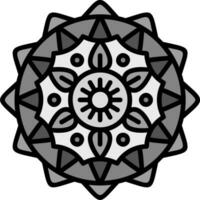 icono de vector de mandala