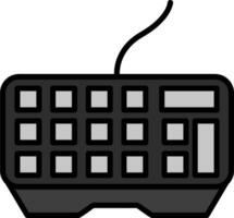 icono de vector de teclado