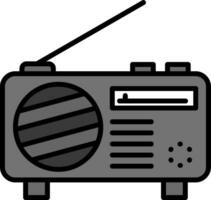 Radio Vector Icon