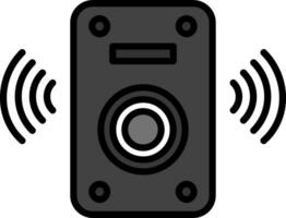 icono de vector de altavoz