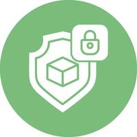 icono de vector de seguridad