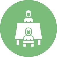 Interview Vector Icon