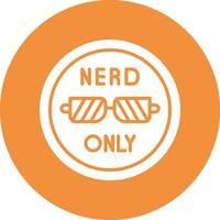 Nerd Only Vector Icon
