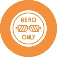 Nerd Only Vector Icon