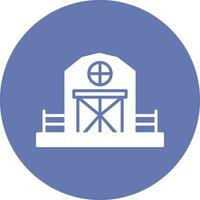 cowshed Vector Icon