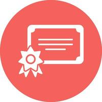 Certificate Vector Icon