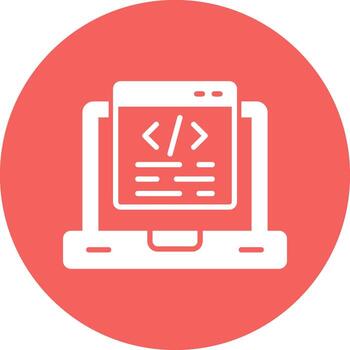 icono de vector de programación