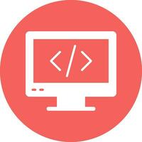 Web Coding Vector Icon