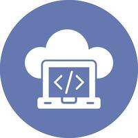 Cloud Computing Vector Icon