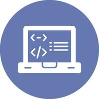 icono de vector de programación