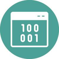 Binary Vector Icon