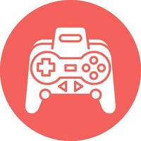 icono de vector de controlador de juego