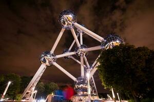 atomium edificio en Bruselas foto