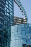 glass office building in the Brussels photo